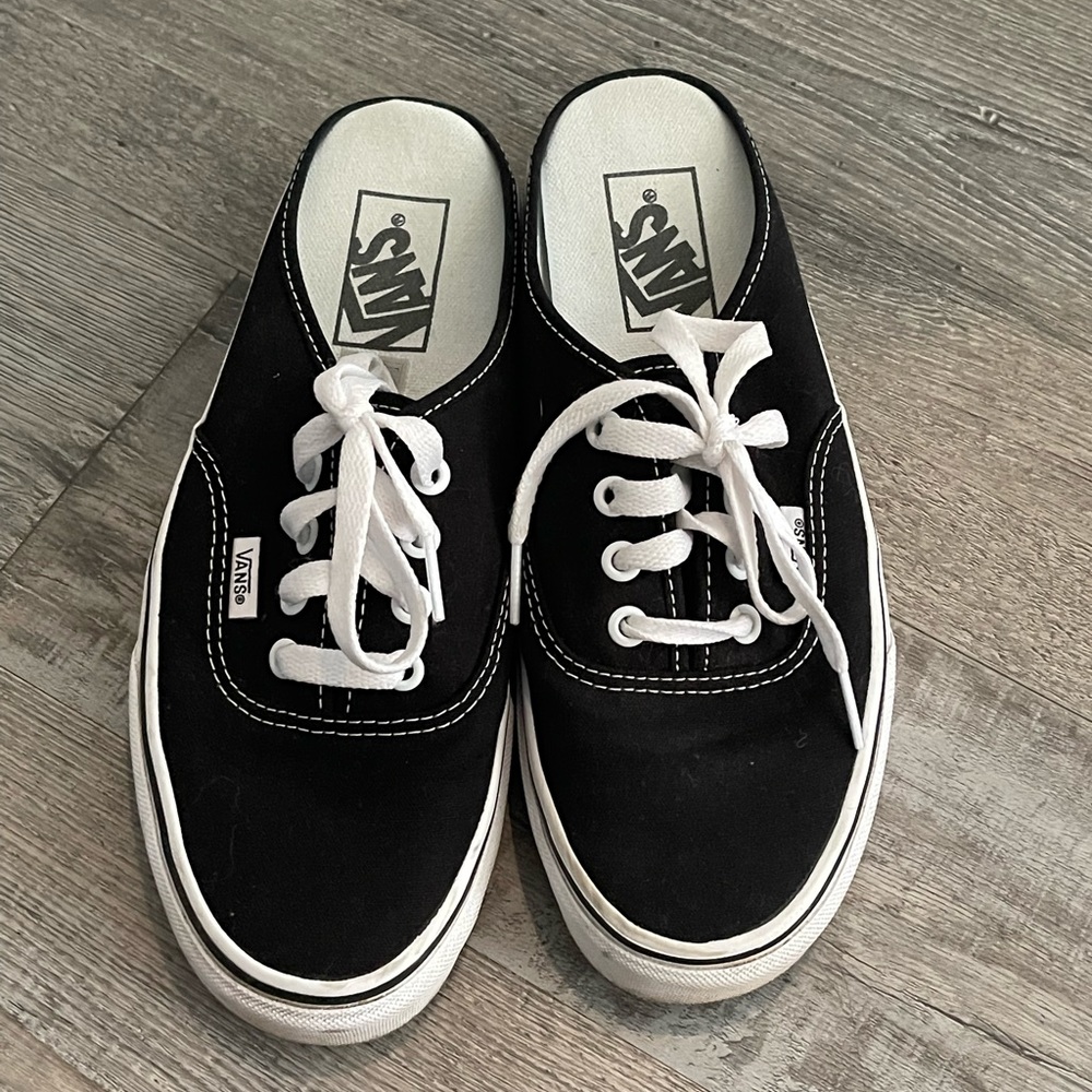 Vans slip on mules